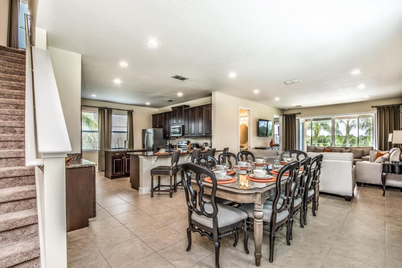 Modern Villa Wprivate Pool And Air Hockey Table Orlando Bagian luar foto
