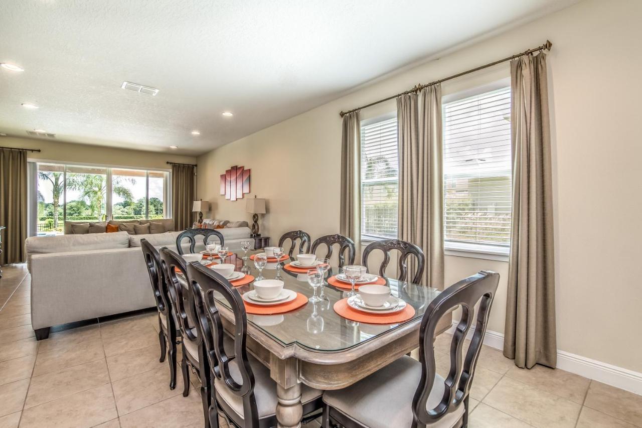 Modern Villa Wprivate Pool And Air Hockey Table Orlando Bagian luar foto