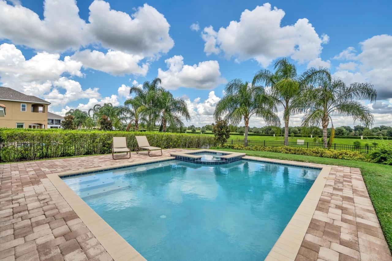 Modern Villa Wprivate Pool And Air Hockey Table Orlando Bagian luar foto